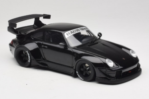 Porsche 911 964 RWB Zwart GT Spirit 1:18 GTS005KJ Hars — afbeelding 4 van 6
