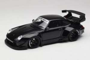 Porsche 911 964 RWB Zwart GT Spirit 1:18 GTS005KJ Hars