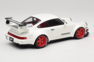Porsche 911 964 RWB Hoonigan Wit GT Spirit 1:18 GT732 Hars — afbeelding 2 van 6