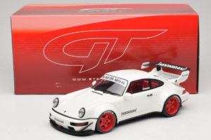 Porsche 911 964 RWB Hoonigan Wit GT Spirit 1:18 GT732 Hars — afbeelding 6 van 6