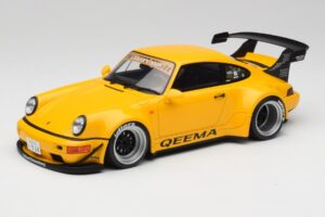 Porsche 911 964 RWB Keema Yellow GT Spirit 1:18 GT492 Hars