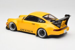 Porsche 911 964 RWB Keema Yellow GT Spirit 1:18 GT492 Hars — afbeelding 5 van 6
