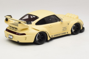Porsche 911 964 RWB Sandstorm Beige GT Spirit 1:18 GT566 Hars — afbeelding 2 van 6