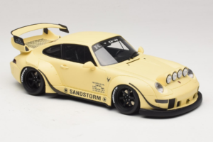 Porsche 911 964 RWB Sandstorm Beige GT Spirit 1:18 GT566 Hars — afbeelding 4 van 6