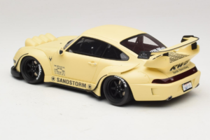 Porsche 911 964 RWB Sandstorm Beige GT Spirit 1:18 GT566 Hars — afbeelding 5 van 6