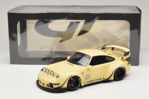 Porsche 911 964 RWB Sandstorm Beige GT Spirit 1:18 GT566 Hars — afbeelding 6 van 6