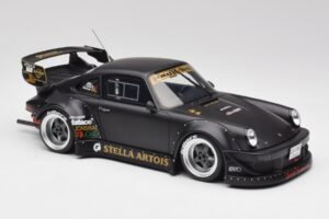 Porsche 911 964 RWB Stella Artois Bumper Delete GT Spirit 1:18 GT918 Hars — afbeelding 4 van 6
