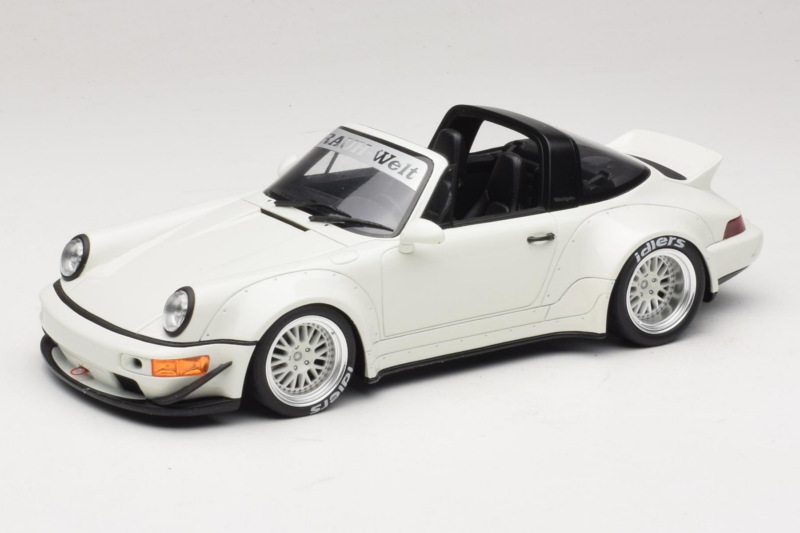 Porsche 911 964 RWB Targa Wit GT Spirit 1:18 GT188 Hars