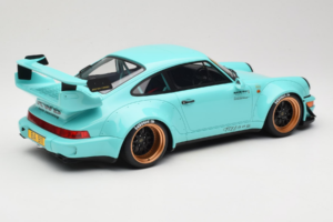 Porsche 911 964 RWB Tiffany GT Spirit 1:12 GT951 Hars — afbeelding 2 van 6