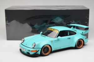 Porsche 911 964 RWB Tiffany GT Spirit 1:12 GT951 Hars — afbeelding 6 van 6