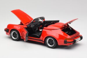 Porsche 911 964 Speedster Rood Maisto 1:18 37800-M2 Metaal — afbeelding 5 van 8
