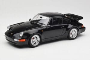 Porsche 911 964 Turbo Bad Boys Zwart Minichamps 1:18 155069104 Metaal