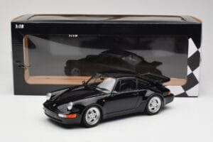 Porsche 911 964 Turbo Bad Boys Zwart Minichamps 1:18 155069104 Metaal — afbeelding 6 van 6