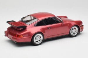 Porsche 911 964 Turbo Rood Minichamps 1:18 155069102 Metaal — afbeelding 2 van 6