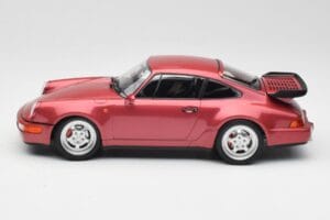 Porsche 911 964 Turbo Rood Minichamps 1:18 155069102 Metaal — afbeelding 3 van 6