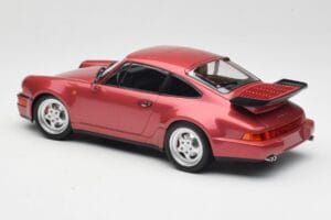 Porsche 911 964 Turbo Rood Minichamps 1:18 155069102 Metaal — afbeelding 5 van 6