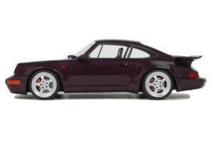 Porsche 911 964 Turbo S Paars GT Spirit 1:18 GT499 Hars — afbeelding 3 van 5