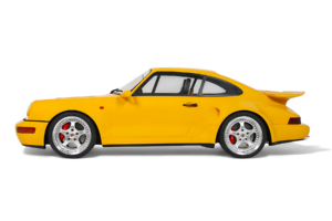 Porsche 911 964 Turbo S Speed Yellow GT Spirit 1:8 GTS801701 Hars — afbeelding 3 van 5