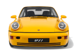 Porsche 911 964 Turbo S Speed Yellow GT Spirit 1:8 GTS801701 Hars — afbeelding 4 van 5