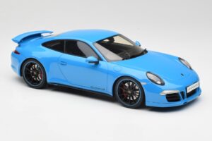Porsche 911 991 Carrera 4S Aerokit Blauw GT Spirit 1:18 GT085 Hars — afbeelding 4 van 6