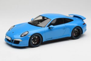 Porsche 911 991 Carrera 4S Aerokit Blauw GT Spirit 1:18 GT085 Hars
