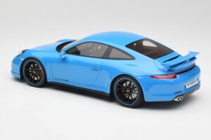 Porsche 911 991 Carrera 4S Aerokit Blauw GT Spirit 1:18 GT085 Hars — afbeelding 5 van 6