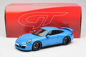 Porsche 911 991 Carrera 4S Aerokit Blauw GT Spirit 1:18 GT085 Hars — afbeelding 6 van 6