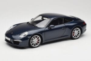Porsche 911 991 Carrera S Blue Metallic Minichamps 1:18 WAP0210200C Metaal