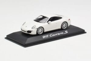 Porsche 911 991 Carrera S Wit IAA Frankfurt 2011 Minichamps 1:43 WAX20100090 Metaal — afbeelding 2 van 5