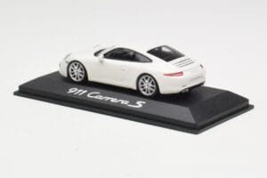 Porsche 911 991 Carrera S Wit IAA Frankfurt 2011 Minichamps 1:43 WAX20100090 Metaal — afbeelding 4 van 5