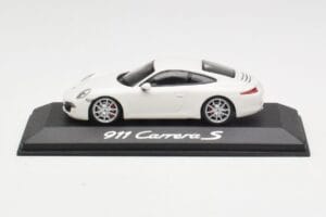 Porsche 911 991 Carrera S Wit IAA Frankfurt 2011 Minichamps 1:43 WAX20100090 Metaal