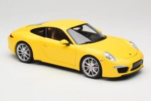 Porsche 911 991 Carrera S Racing Yellow Minichamps 1:18 100061021 Metaal — afbeelding 6 van 8