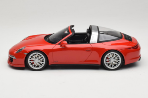 Porsche 911 991 Targa GTS Rood GT Spirit 1:18 GT718 Hars — afbeelding 3 van 6