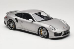 Porsche 911 991 Turbo S Zilver Minichamps 1:18 113067126 Metaal — afbeelding 6 van 8