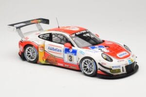 Porsche 911 991.1 GT3 R #3 Frikadelli Racing N. Siedler / K. Abbelen / S. Schmitz 24 Hours of Nurburgring 2016 Minichamps 1:1 — afbeelding 4 van 6