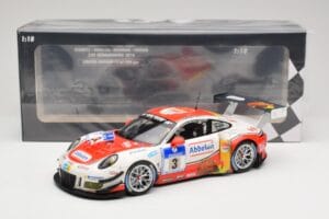 Porsche 911 991.1 GT3 R #3 Frikadelli Racing N. Siedler / K. Abbelen / S. Schmitz 24 Hours of Nurburgring 2016 Minichamps 1:1 — afbeelding 6 van 6
