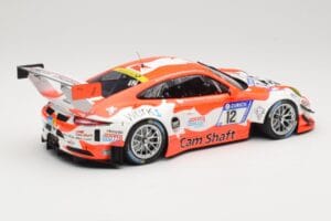 Porsche 911 991.1 GT3 R Manthey Racing #12 F. Klohs / P. Renauer 24 Hours Nurburgring 2017 Minichamps 1:18 155176912 Metaal — afbeelding 2 van 6