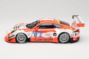 Porsche 911 991.1 GT3 R Manthey Racing #12 F. Klohs / P. Renauer 24 Hours Nurburgring 2017 Minichamps 1:18 155176912 Metaal — afbeelding 3 van 6