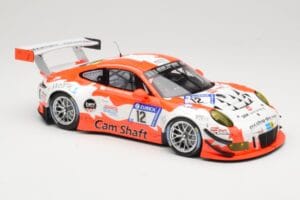Porsche 911 991.1 GT3 R Manthey Racing #12 F. Klohs / P. Renauer 24 Hours Nurburgring 2017 Minichamps 1:18 155176912 Metaal — afbeelding 4 van 6