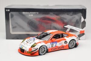 Porsche 911 991.1 GT3 R Manthey Racing #12 F. Klohs / P. Renauer 24 Hours Nurburgring 2017 Minichamps 1:18 155176912 Metaal — afbeelding 6 van 6