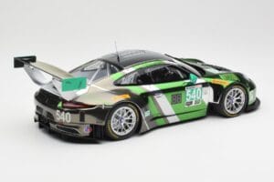 Porsche 911 991.1 GT3 R #540 Black Swan Racing P. Long / T. Pilgrim 24h Daytona 2016 Minichamps 1:18 155166540 Metaal — afbeelding 2 van 6