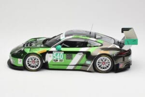 Porsche 911 991.1 GT3 R #540 Black Swan Racing P. Long / T. Pilgrim 24h Daytona 2016 Minichamps 1:18 155166540 Metaal — afbeelding 3 van 6