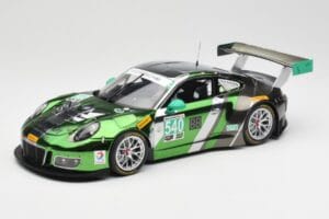 Porsche 911 991.1 GT3 R #540 Black Swan Racing P. Long / T. Pilgrim 24h Daytona 2016 Minichamps 1:18 155166540 Metaal
