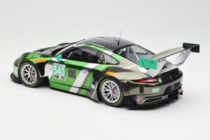 Porsche 911 991.1 GT3 R #540 Black Swan Racing P. Long / T. Pilgrim 24h Daytona 2016 Minichamps 1:18 155166540 Metaal — afbeelding 5 van 6