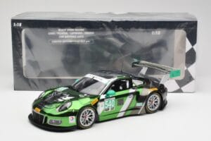 Porsche 911 991.1 GT3 R #540 Black Swan Racing P. Long / T. Pilgrim 24h Daytona 2016 Minichamps 1:18 155166540 Metaal — afbeelding 6 van 6
