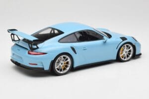 Porsche 911 991.1 GT3 RS Blauw Matte Velgen Minichamps 1:18 153066235 Metaal — afbeelding 2 van 6