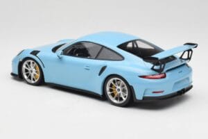 Porsche 911 991.1 GT3 RS Blauw Matte Velgen Minichamps 1:18 153066235 Metaal — afbeelding 5 van 6
