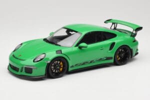 Porsche 911 991.1 GT3 RS Groen Zwarte Velgen Minichamps 1:18 153066228 Metaal