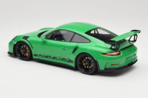 Porsche 911 991.1 GT3 RS Groen Zwarte Velgen Minichamps 1:18 153066228 Metaal — afbeelding 5 van 6