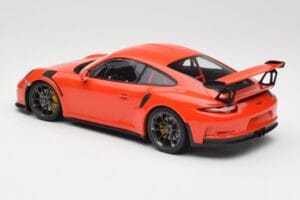 Porsche 911 991.1 GT3 RS Lava Orange Minichamps 1:18 155066220 Metaal — afbeelding 5 van 6